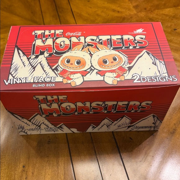 Coca-Cola The Monsters Red and White Vinyl Box